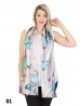 Butterfly Print 100% Silk Scarf